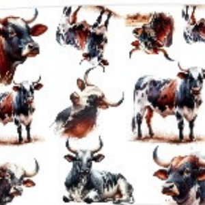 PRINTED MERINO WOOL & LEATHER SLIPPERS