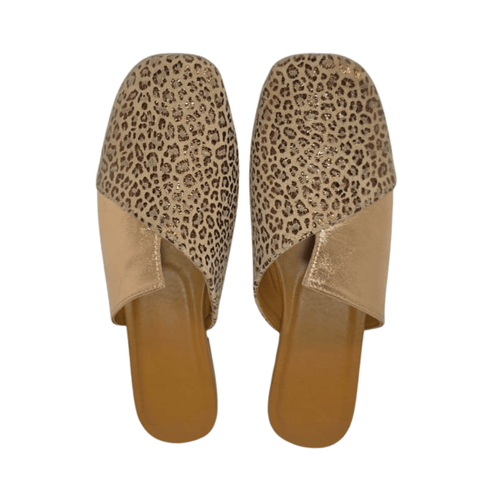 MINX SQUARE-TOE MULES