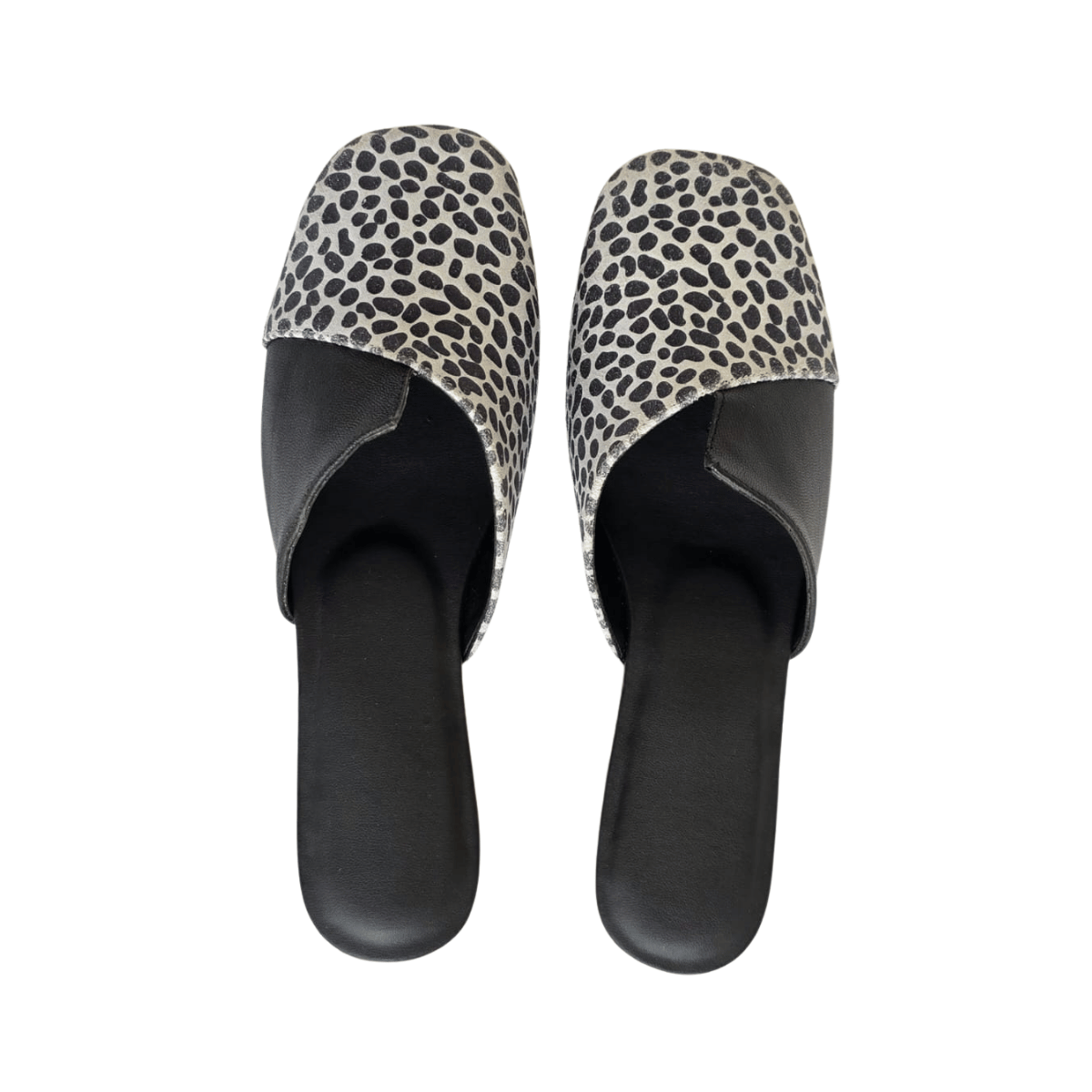 MINX SQUARE-TOE MULES